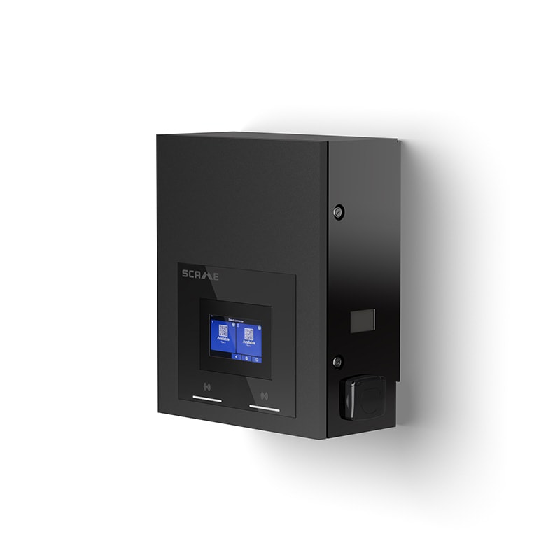 SCAME PARRE - WALLBOX BE-N 2XT2 22KW RCBO MID