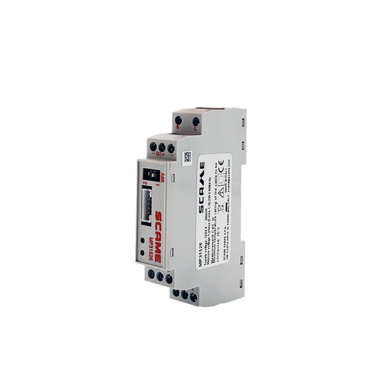 SCAME PARRE - POWER METER ESTERNO 1P RS485 CON TA
