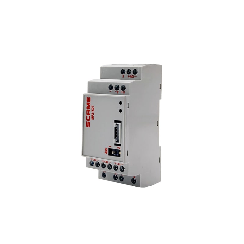 SCAME PARRE - POWER METER ESTERNO 3P RS485 CON TA