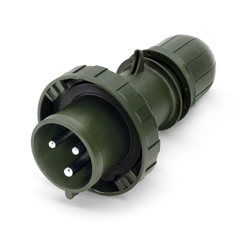 SCAME PARRE - SPINA MOBILE 63A 2P+T 6H IP66/IP67/IP69