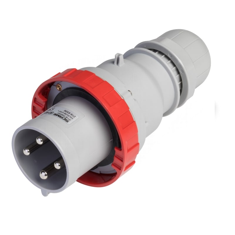 SCAME PARRE - SPINA MOBILE 63A 3P+T 11H IP66/IP67/IP69