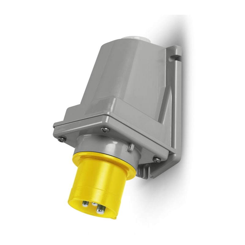 SCAME PARRE - SPINA FISSA 3P+N+T IP44 32A 4H 100-130V
