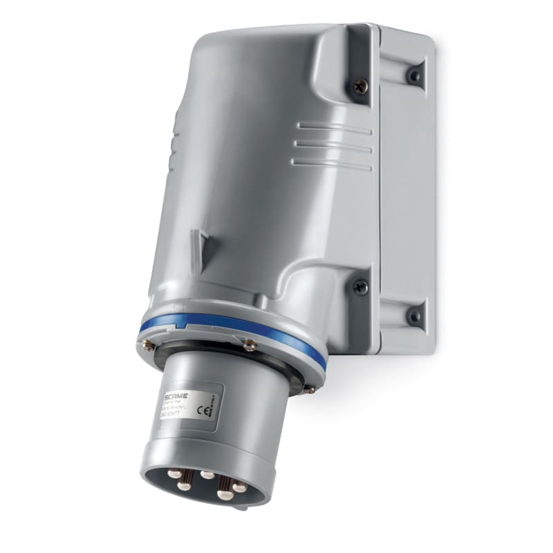 SCAME PARRE - SPINA DA PARETE IP44 3P+N+T 63A 208-250V