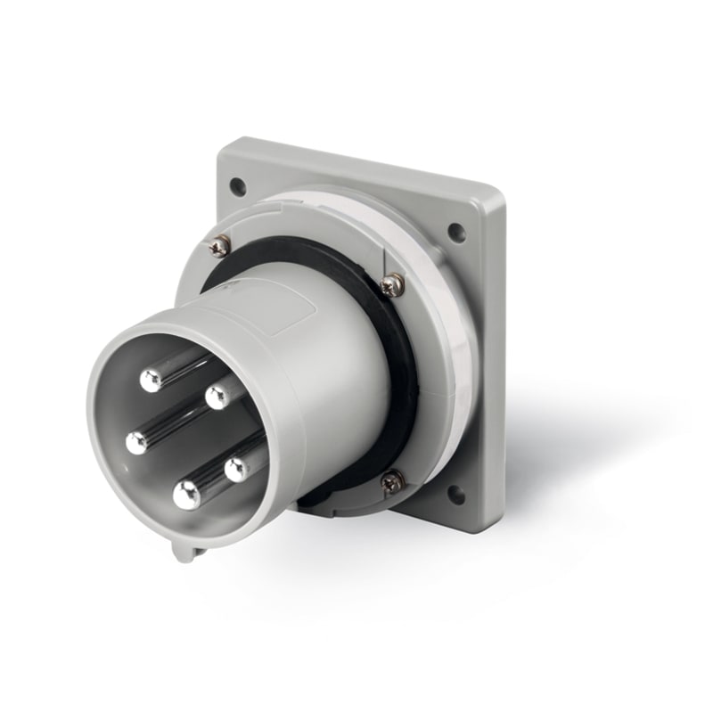 SCAME PARRE - SPINA DA INCASSO 63A 2P+T 3H IP44/IP54