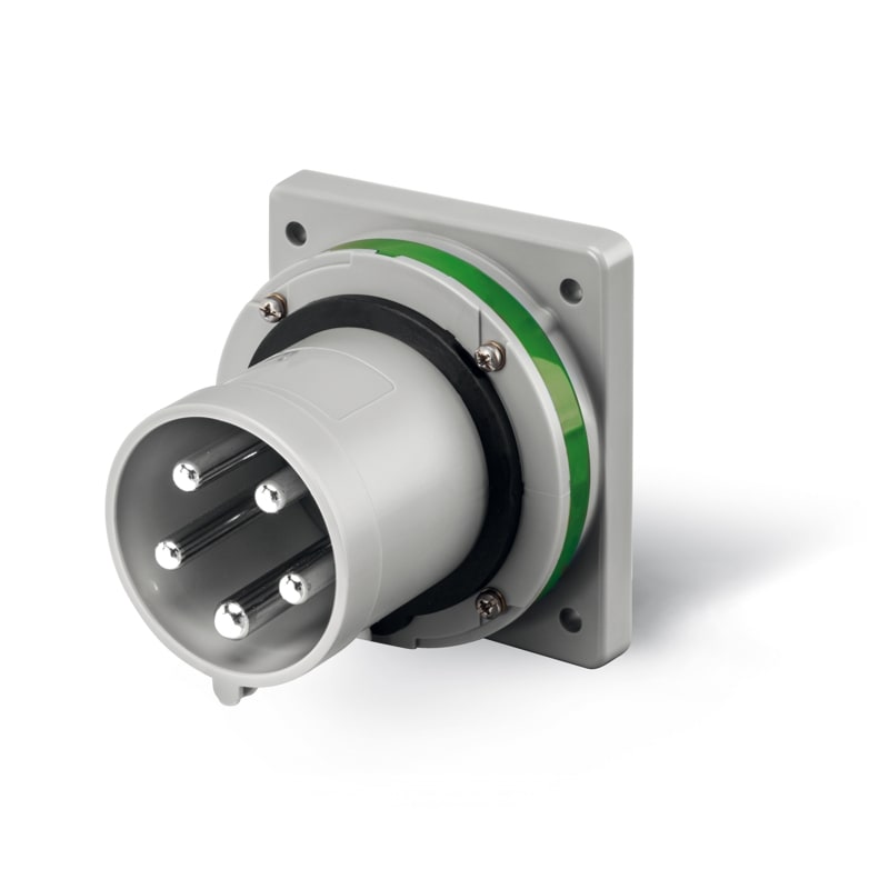 SCAME PARRE - SPINA DA INCASSO 63A 3P+T 2H IP44/IP54