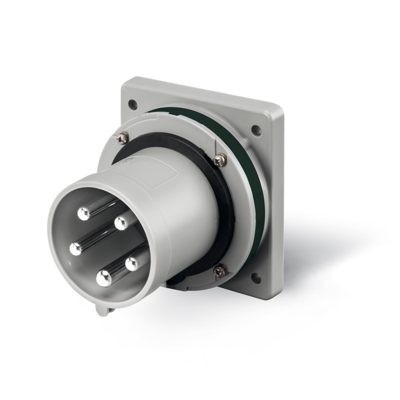 SCAME PARRE - SPINA DA INCASSO 63A 3P+N+T 7H IP44/IP54