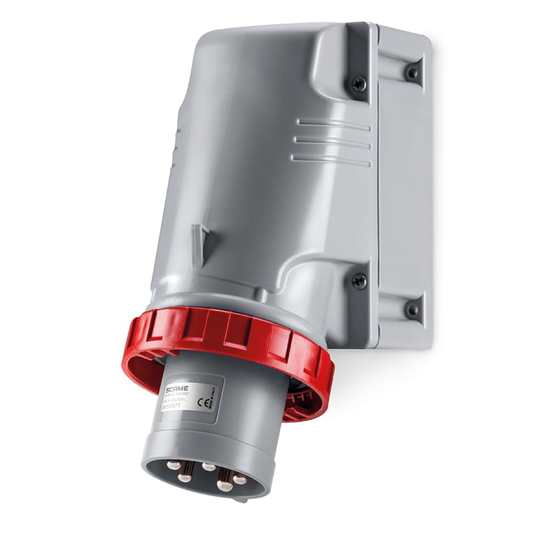 SCAME PARRE - SPINA FISSA 3P+N+T IP66/IP67 63A 11H