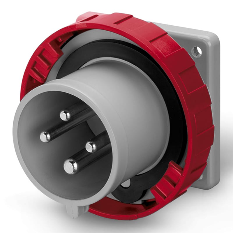 SCAME PARRE - SPINA DA INCASSO 32A 3P+T 6H 380-415V