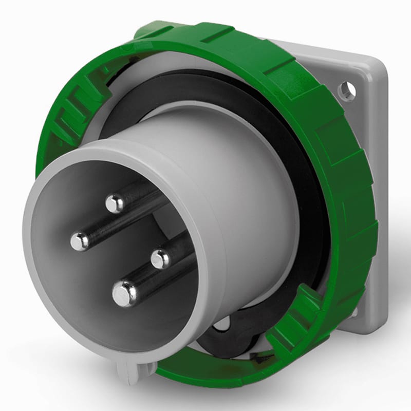 SCAME PARRE - SPINA DA INCASSO 32A 3P+N+T 10H >50V