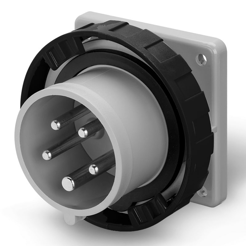 SCAME PARRE - SPINA DA INCASSO 32A 3P+N+T 7H 480-500V