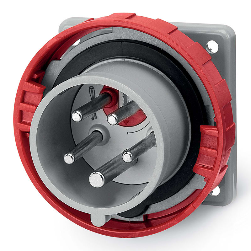 SCAME PARRE - SPINA DA INCASSO 32A 3P+N+T 6H 346-415V