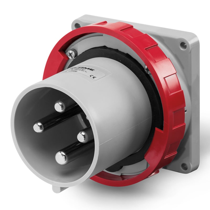 SCAME PARRE - SPINA DA INCASSO 63A 3P+T 6H 380-415V