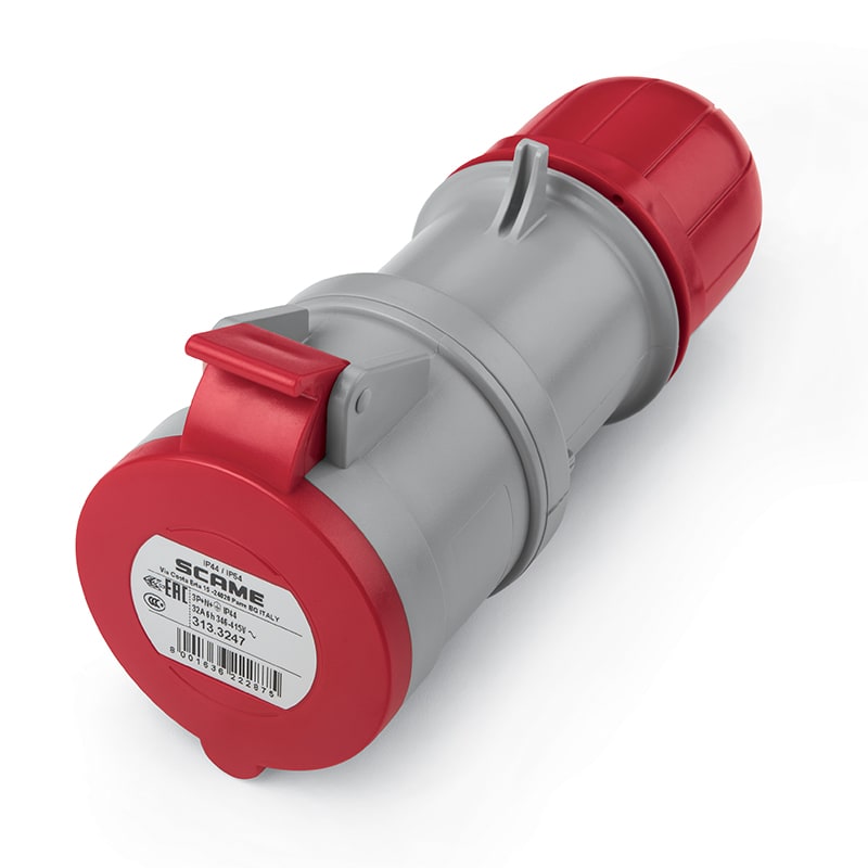 SCAME PARRE - PRESA MOBILE 3P+N+T IP44 32A 6H 346-415V