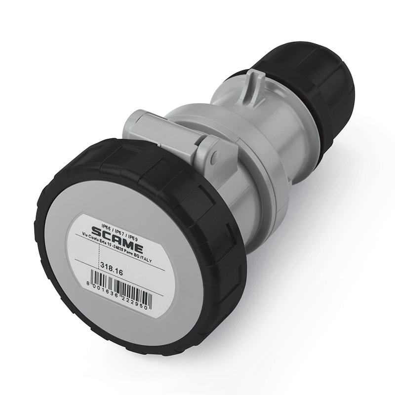 SCAME PARRE - PRESA MOBILE 16A 3P+T 7H IP66/IP67/IP69