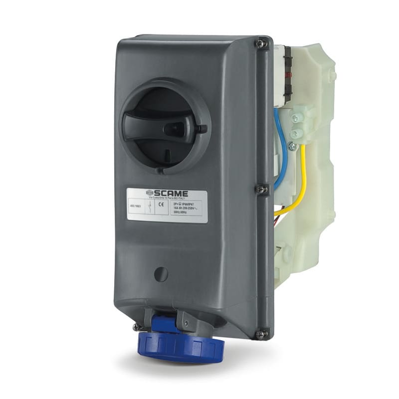 SCAME PARRE - PRESA INTERBL. 3P+T IP66/IP67 16A 10H
