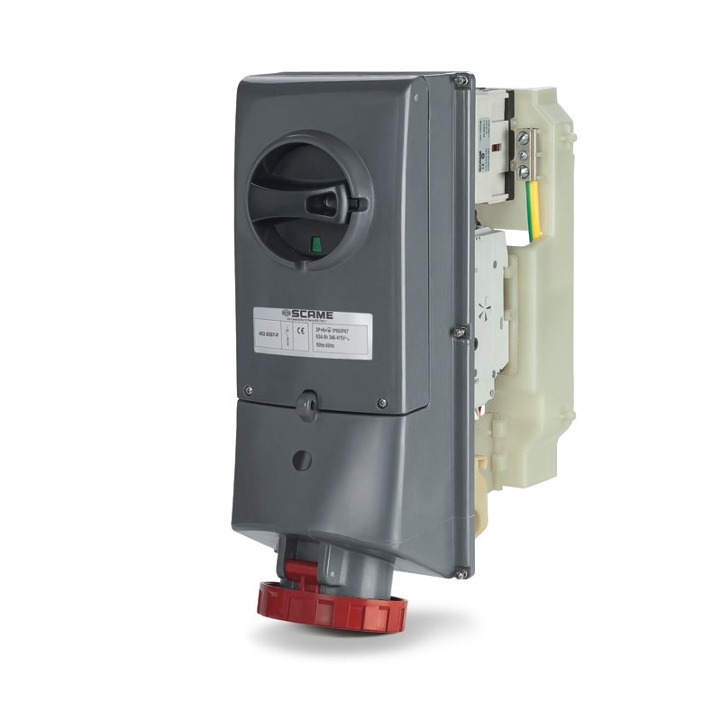SCAME PARRE - PRESA INTERBL. 2P+T IP66/IP67 63A 7H