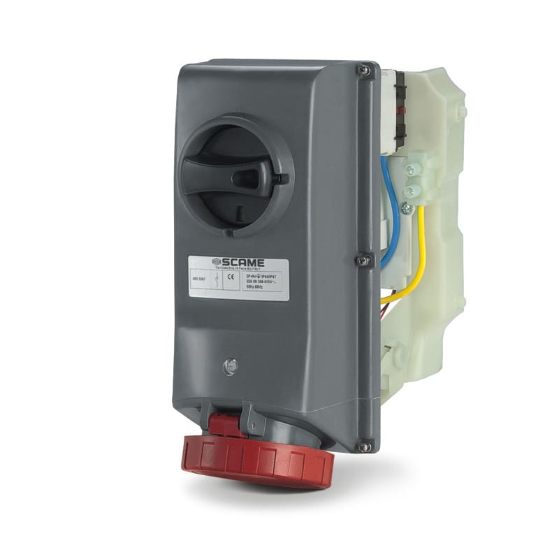SCAME PARRE - PRESA INTERBL. 3P+T IP66/IP67 32A 11H