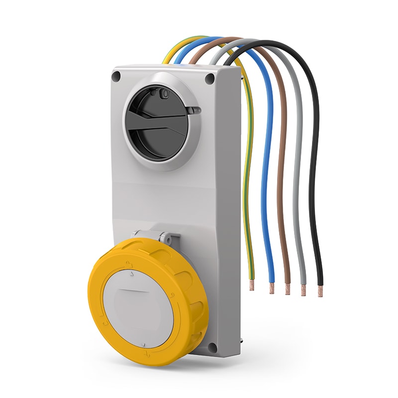 SCAME PARRE - PRESA INCASSO PROXIMA 3P+N 16A  4H