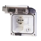 SCAME PARRE - PRESA OMNIAPLUS PLURISTANDARD CON MT