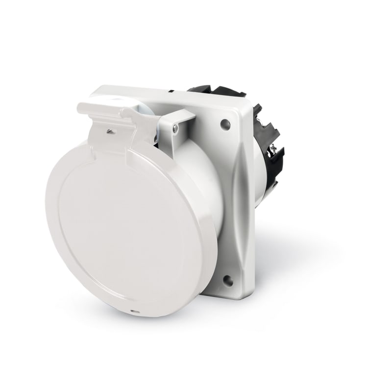SCAME PARRE - PRESA FISSA 2P+T IP44 63A 12H TST>50V CA