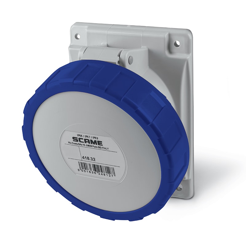 SCAME PARRE - PRESA INCASSO 2P+T IP66/IP67 32A 6H