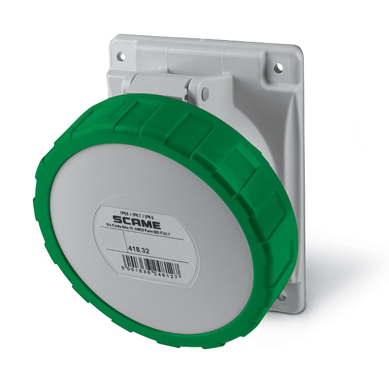 SCAME PARRE - PRESA FISSA 3P+T IP66/IP67 32A 10H >50V
