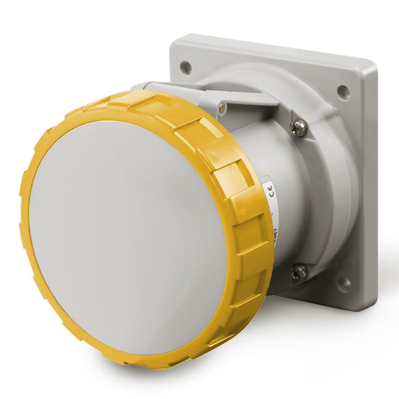 SCAME PARRE - PRESA INCASSO DIR. 2P+T  4H 63A IP67