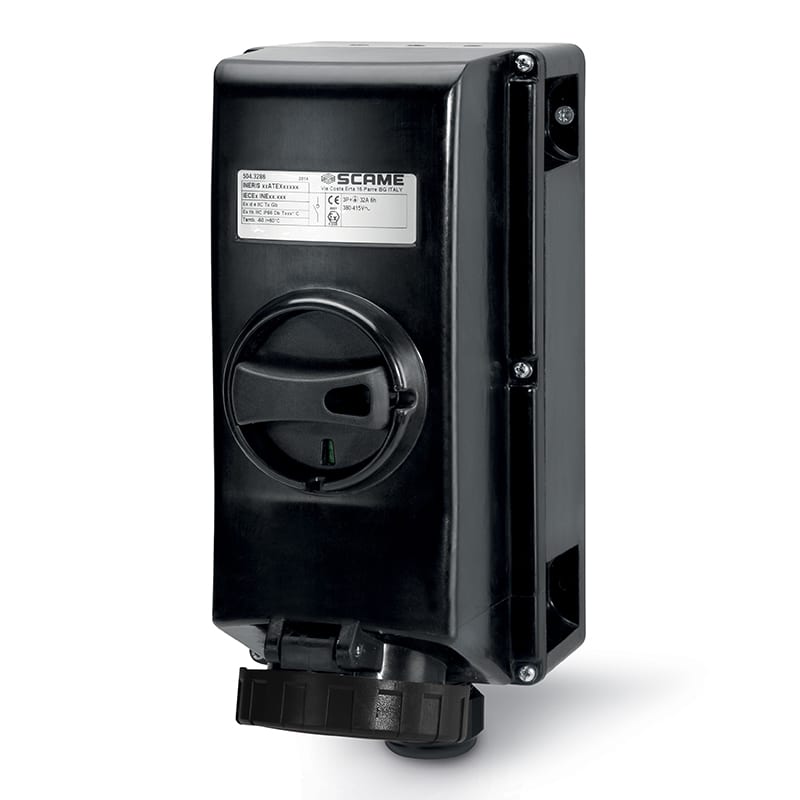 SCAME PARRE - GRP 3P+T 32A 5H IP66 EX ZONA1/21
