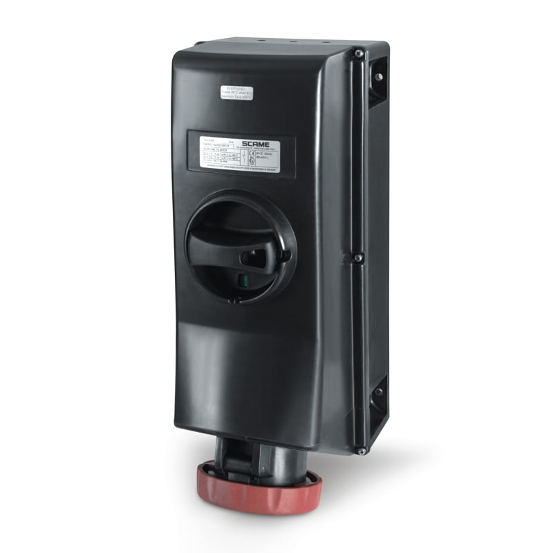 SCAME PARRE - PRESA GRP 3P+N+T 63A 2H IP66 EX ZONA1/21