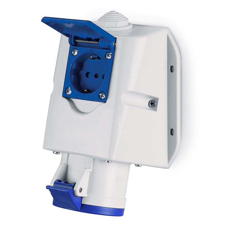 SCAME PARRE - PR. PARETE COMBI 32A 2P+T   - P30