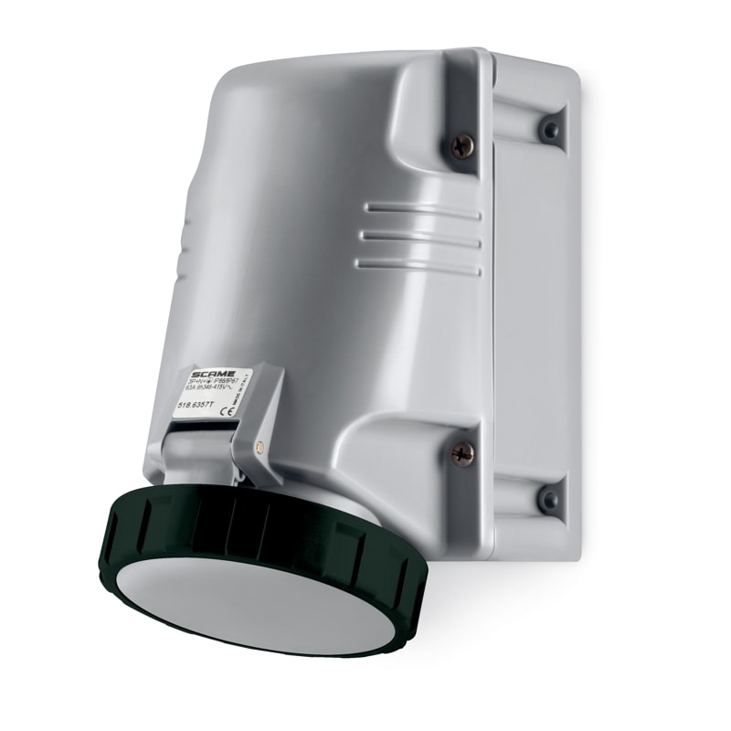 SCAME PARRE - PRESA PARETE 3P+T IP66/IP67 125A 5H