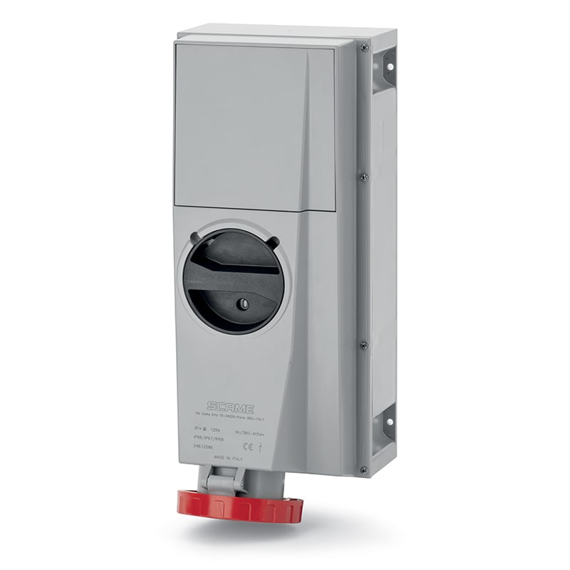 SCAME PARRE - PRESA INTERBL. BOX 3P+T IP67 125A 6H