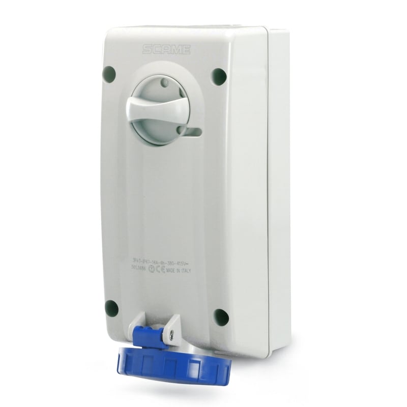 SCAME PARRE - PRESA ADVANCE 2  2P+T 16A 6H IP67 S/FUS