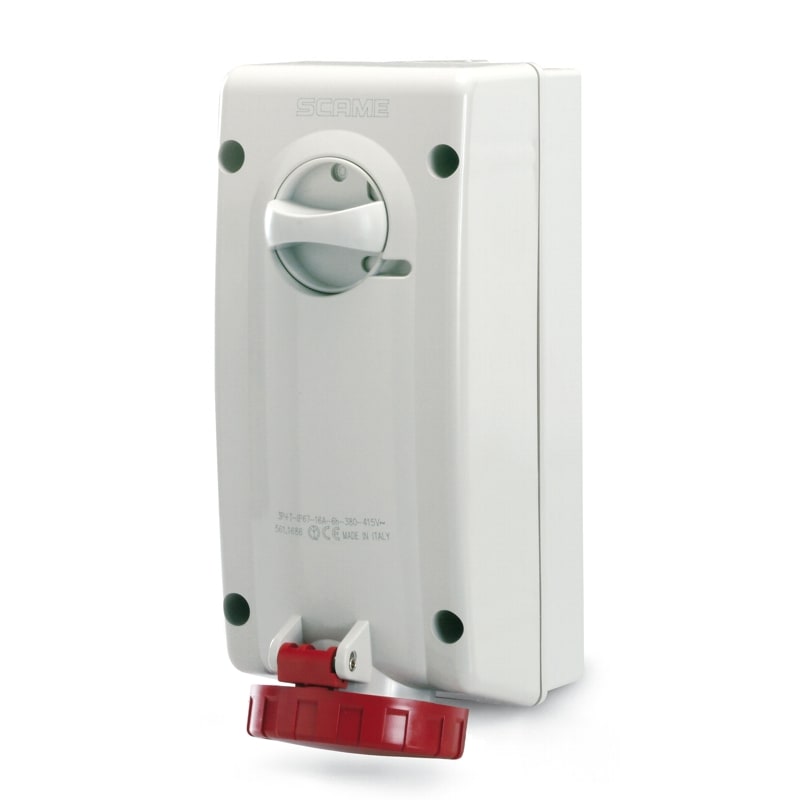 SCAME PARRE - PRESA ADVANCE 2  3P+N 16A 3H IP67 S/FUS