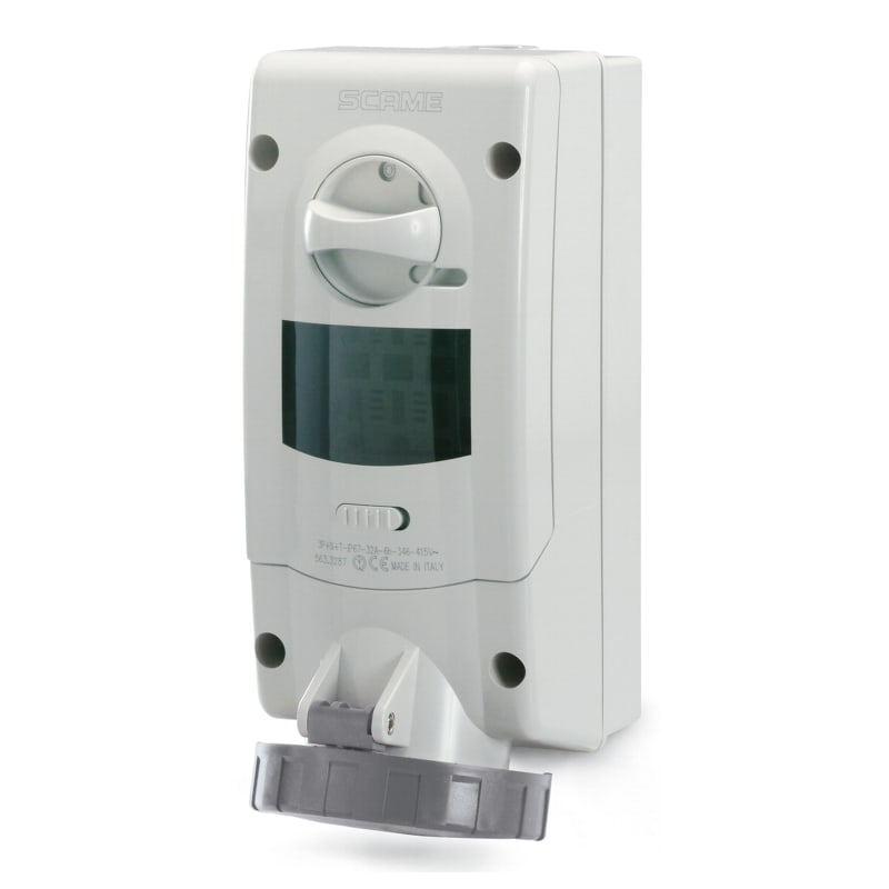 SCAME PARRE - PRESA ADVANCE 2  2P+T 16A 8H IP67 C/FUS