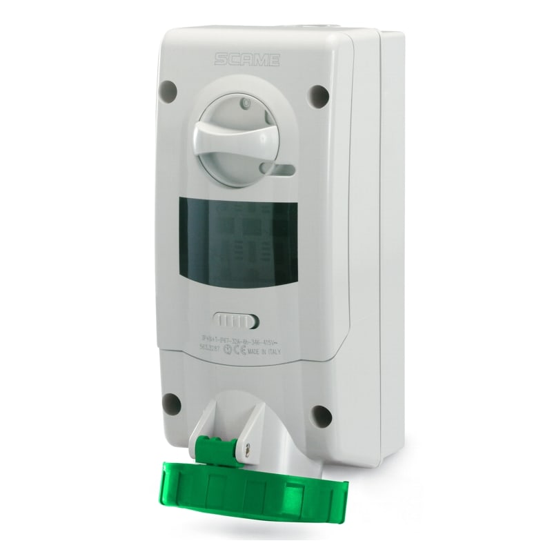 SCAME PARRE - PRESA ADVANCE 2  3P+T 16A 10H IP67 C/FUS