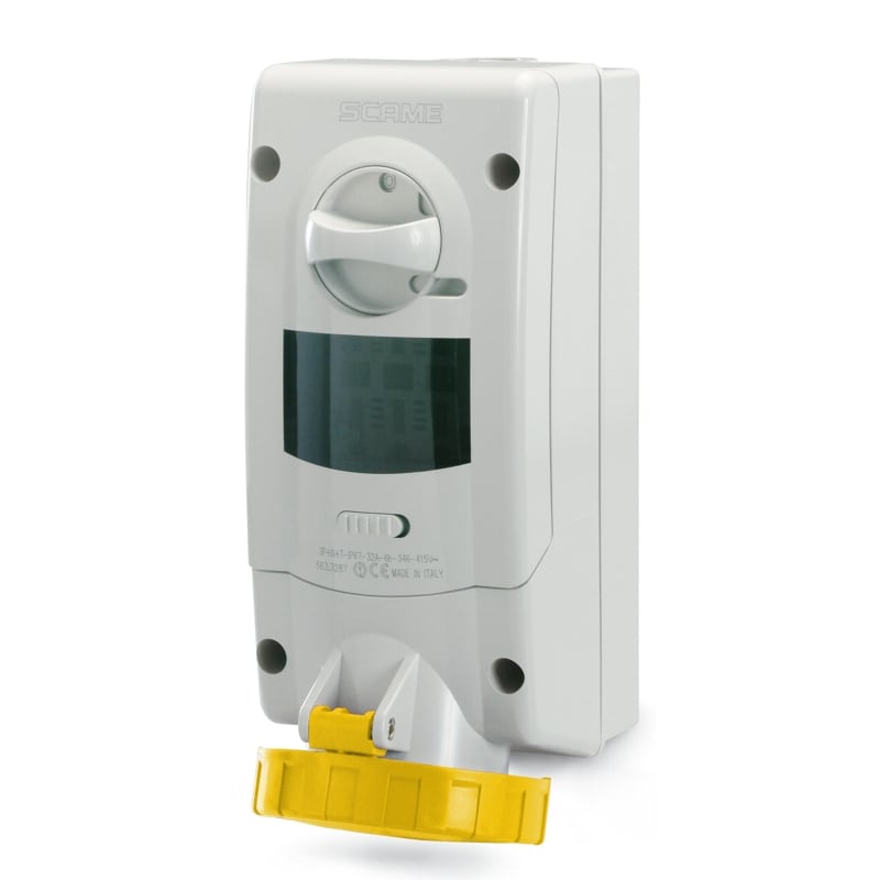 SCAME PARRE - PRESA ADVANCE 2  3P+T 32A 4H IP67 C/FUS