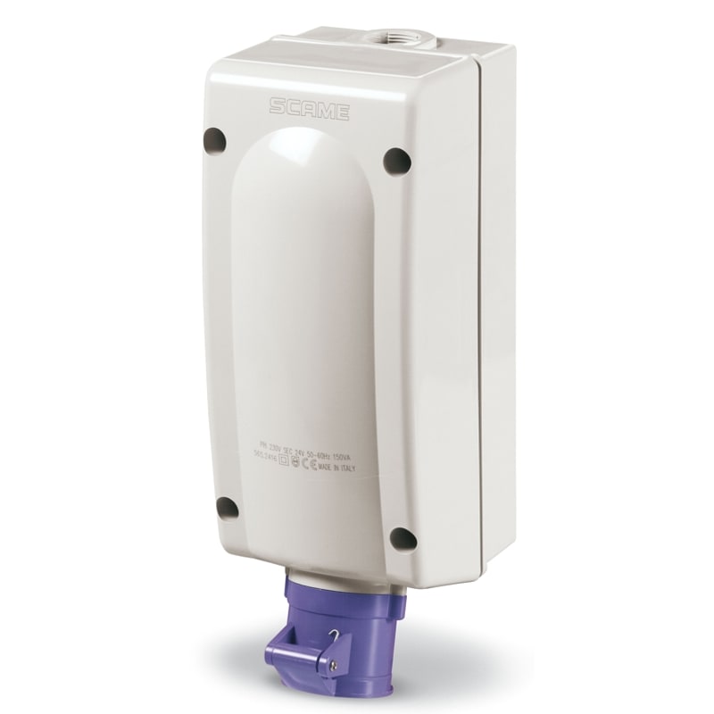 SCAME PARRE - PRESA ADVANCE 2  2P 32A IP44 C/DIN