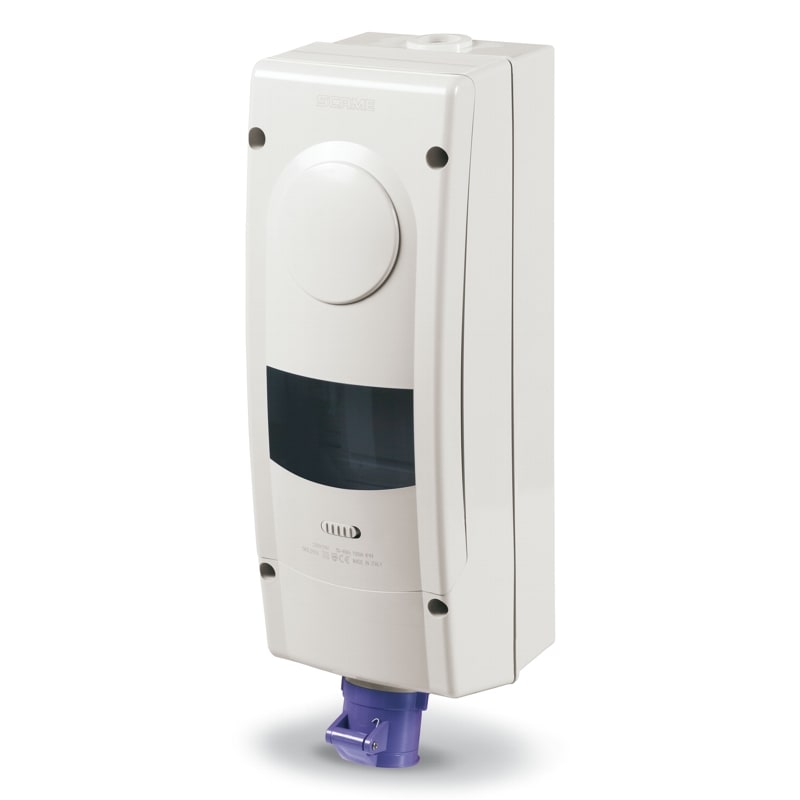 SCAME PARRE - PRESA ADVANCE 2  2P 16A IP44 C/TRASF.