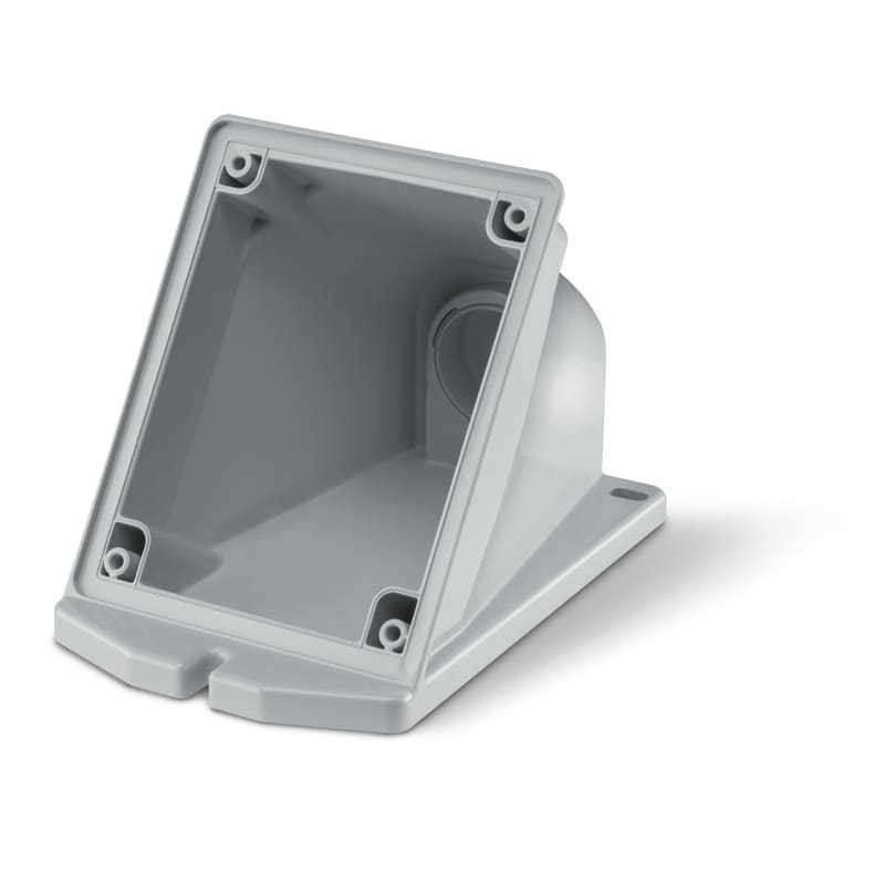 SCAME PARRE - SCATOLA DA PARETE 16A IP67 INCLINATA-M20