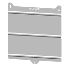 SCAME PARRE - PIASTRA BATTERIA GRP 2 PRESE 16/32A