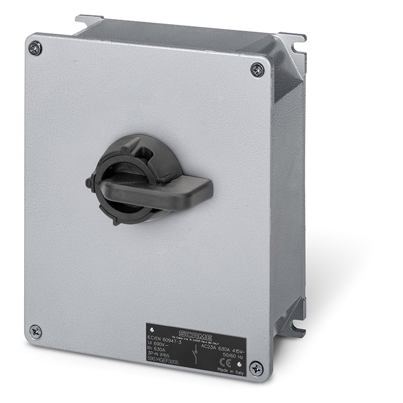 SCAME PARRE - INT. DI MANOVRA/SEZ. 32A 4P IP65
