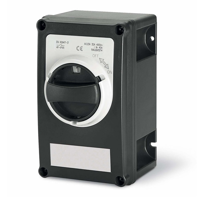 SCAME PARRE - DISP.COMANDO GENER. IP66 20A 3P+N