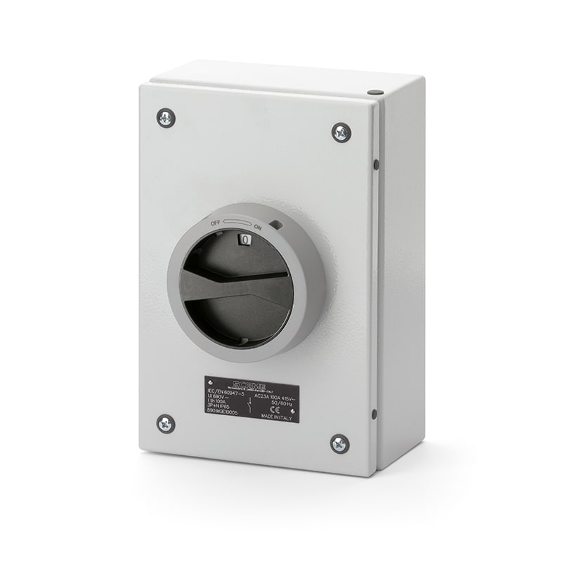 SCAME PARRE - INT. DI MANOVRA/SEZIONATORE 80A 8P