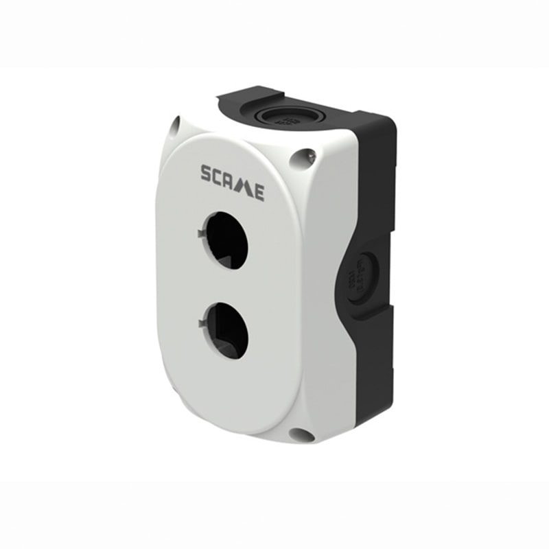 SCAME PARRE - CONTENITORE 2 POSTI GRIGIO