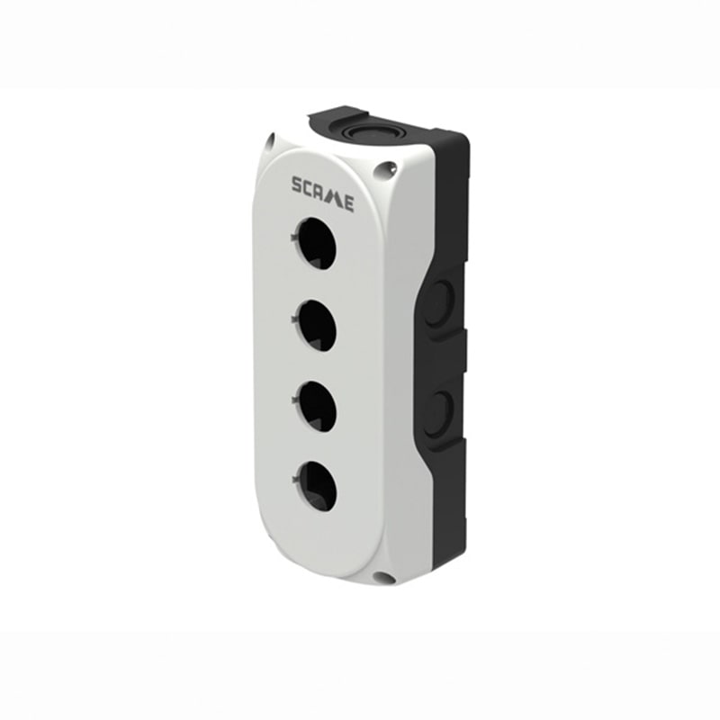 SCAME PARRE - CONTENITORE 4 POSTI GRIGIO