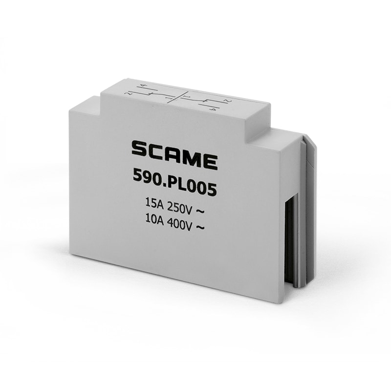 SCAME PARRE - CONTATTO AUSILIARIO 1NA+1NC TECHNOEL.