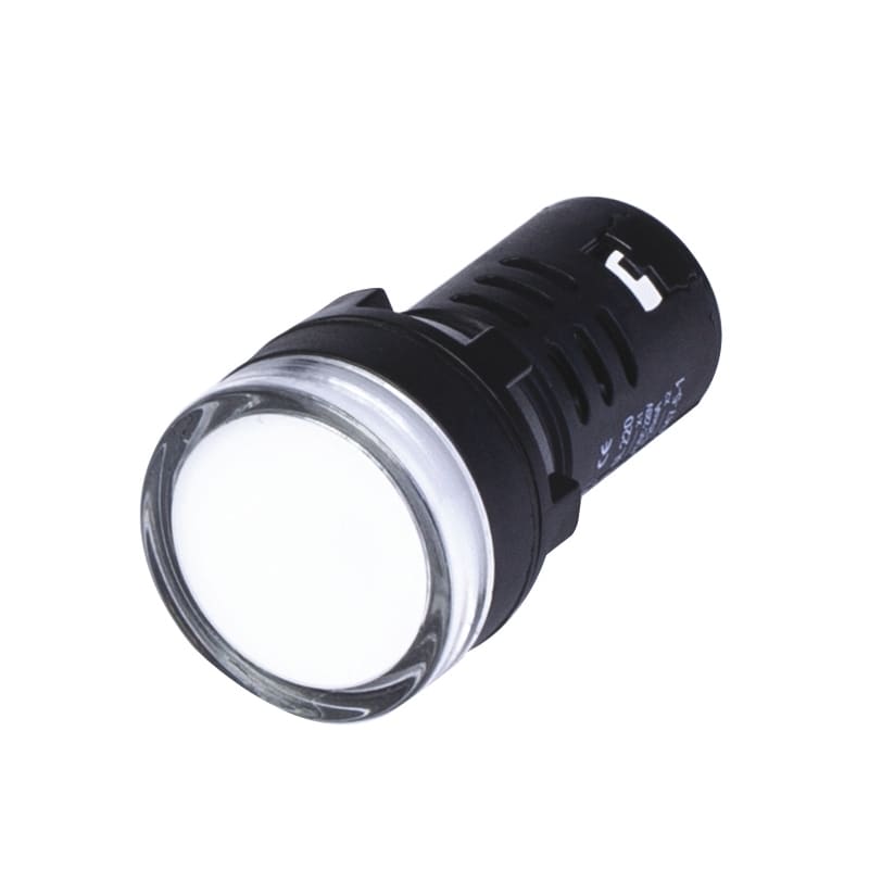 SCAME PARRE - SPIA LUMINOSA D22 - 220V - LED BIANCO