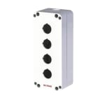 SCAME PARRE - CONTENITORE VUOTO 4 POSTI GRIGIO
