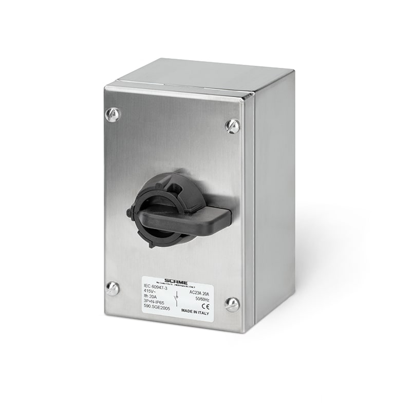SCAME PARRE - ISOLATORS IN ACCIAIO 32A 2 POLI GENERALE